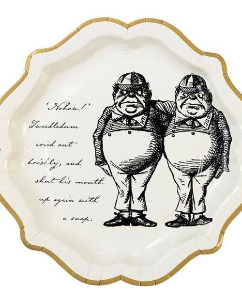 Truly Alice Medium Plates 12pk