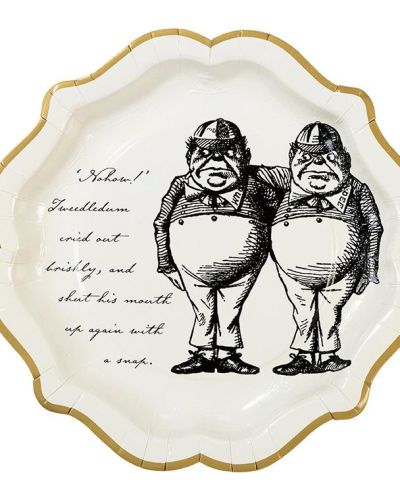 Truly Alice Medium Plates 12pk