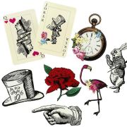 Truly Alice Party Props