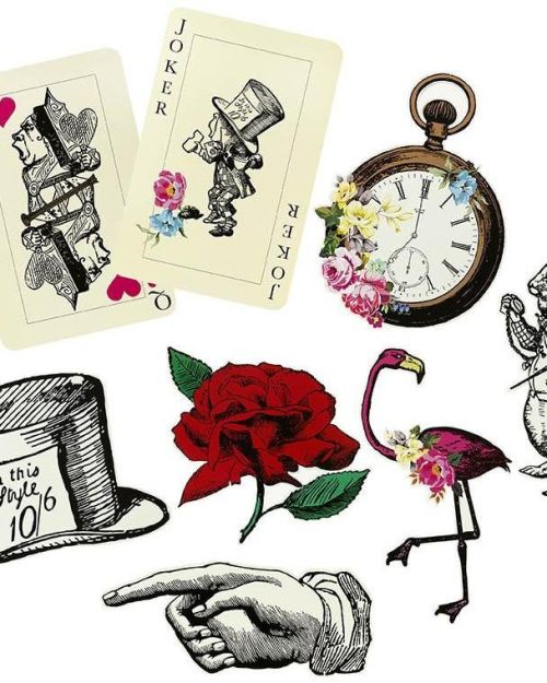 Truly Alice Party Props