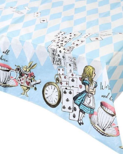 Truly Alice Paper Tablecover