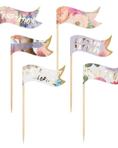 Truly Scrumptious Food Flags 24pk