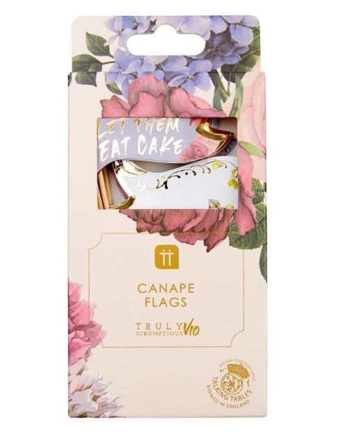 Truly Scrumptious Food Flags 24pk