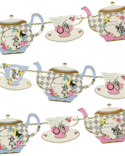 Truly Alice Teapot Bunting