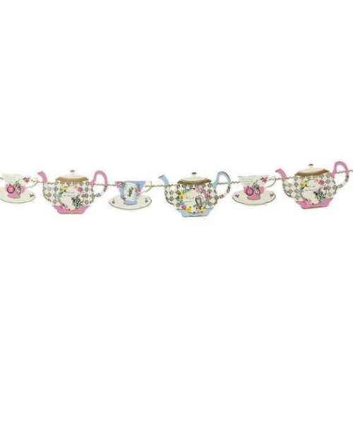 Truly Alice Teapot Bunting