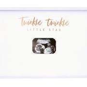 Twinkle Twinkle Baby Scan Guest Book Frame