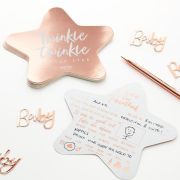 Twinkle Twinkle Baby Shower Advice Cards 10pk