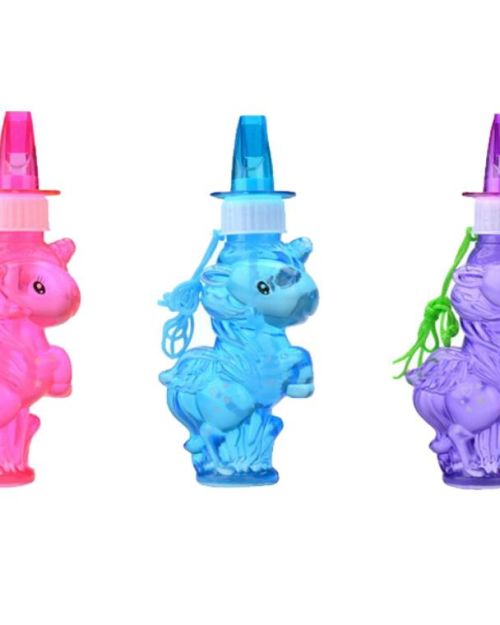 Unicorn Bubbles with Whistle