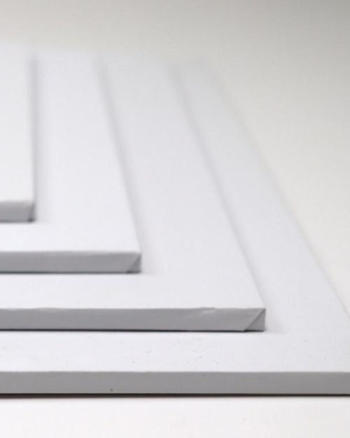 12″ White Masonite Square Cake Board