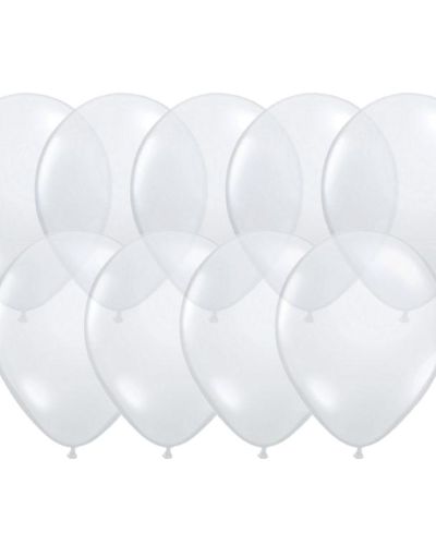 Value Mini Balloons 50PK – Clear