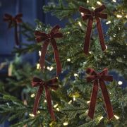 Velvet Luxe Christmas Tree Decorations 6pk