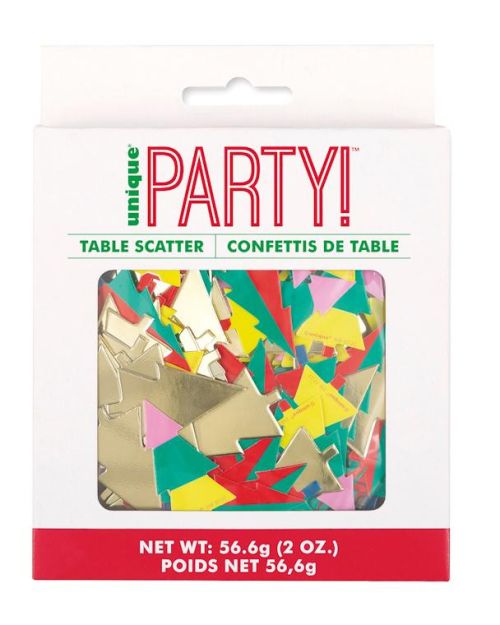 Vibrant Christmas Table Scatters