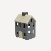 Alsace Tea Light Petite Chalet Grey