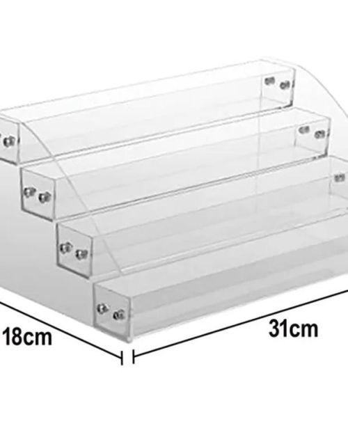 Vivid Easy Store 4 Tier Acrylic Stand