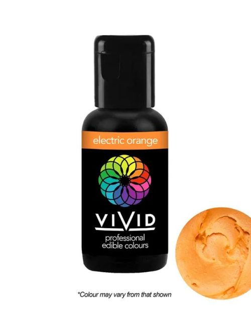 Vivid Gel Colour – Electric Orange