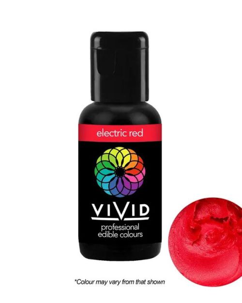 Vivid Gel Colour – Electric Red