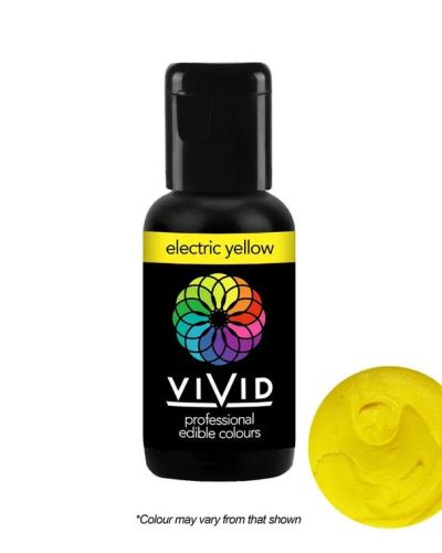 Vivid Gel Colour – Electric Yellow