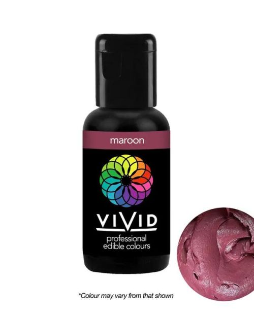 Vivid Gel Colour – Maroon