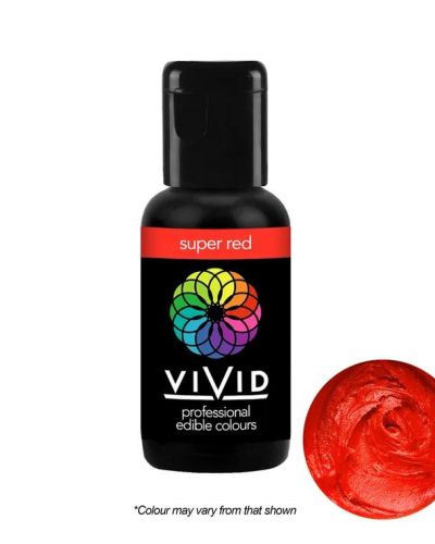 Vivid Gel Colour – Super Red
