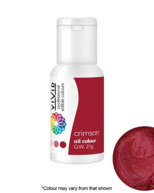 Vivid Oil Colour – Crimson