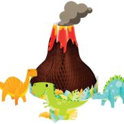 Dino Party Volcano Honeycomb Centrepiece