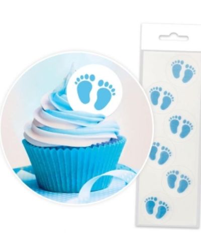 Wafer Baby Feet – Blue