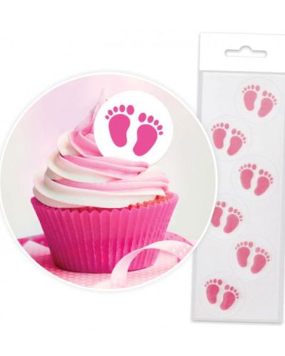 Wafer Baby Feet – Pink