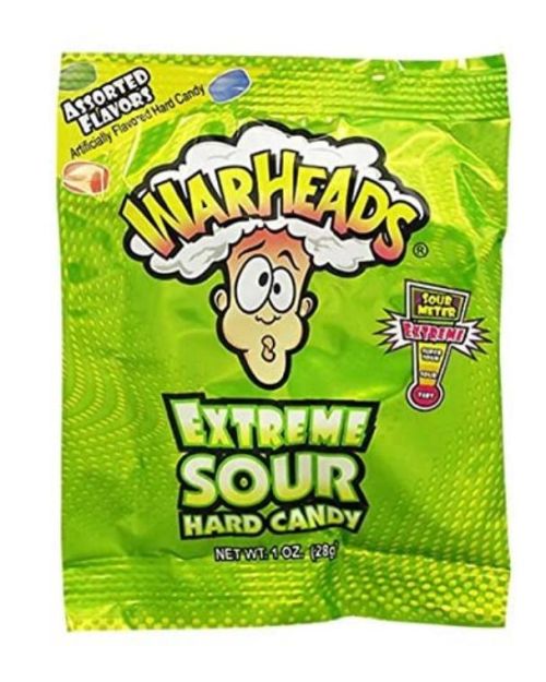Warheads Extreme Sour Hard Candy 28g