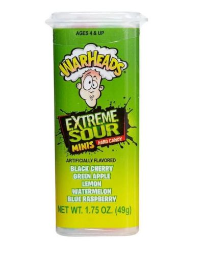 Warheads Extreme Sour Hard Candy 49g