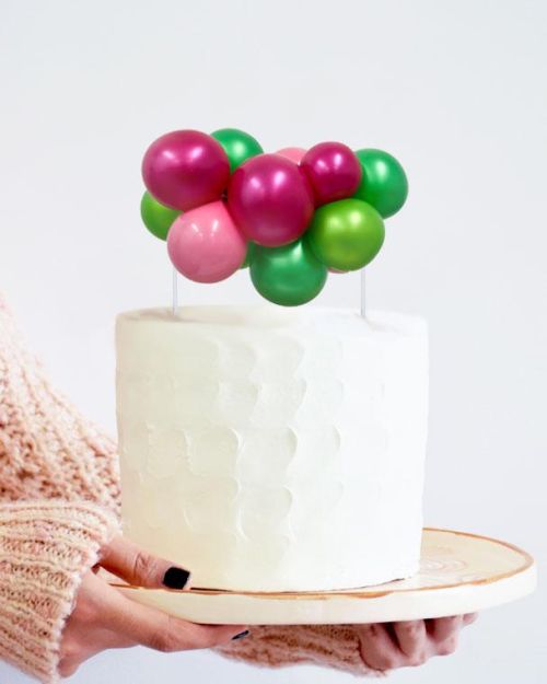 Balloon Garland Cake Topper – Watermelon