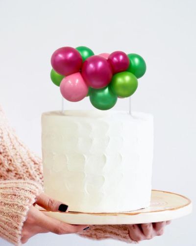 Balloon Garland Cake Topper – Watermelon