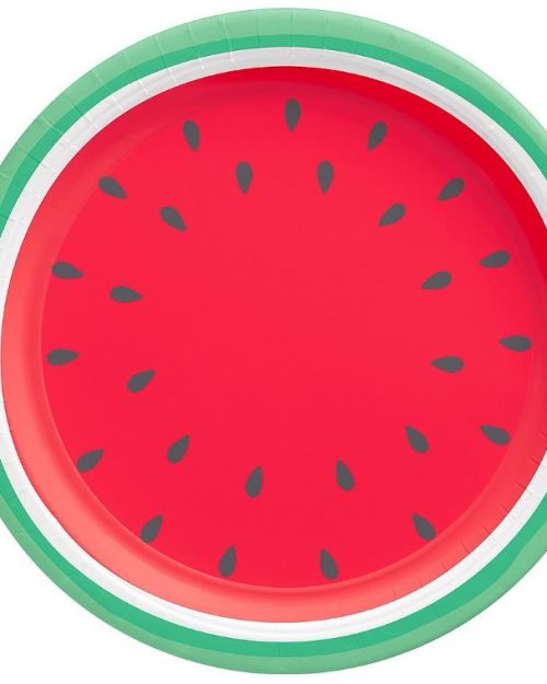 Watermelon Dinner Plates 8pk