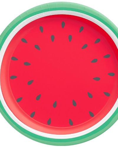 Watermelon Dinner Plates 8pk
