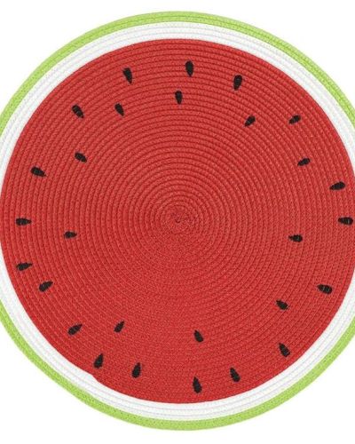 Watermelon Embroidered Placemat