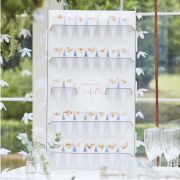 Wedding Confetti Holder Stand with Cones
