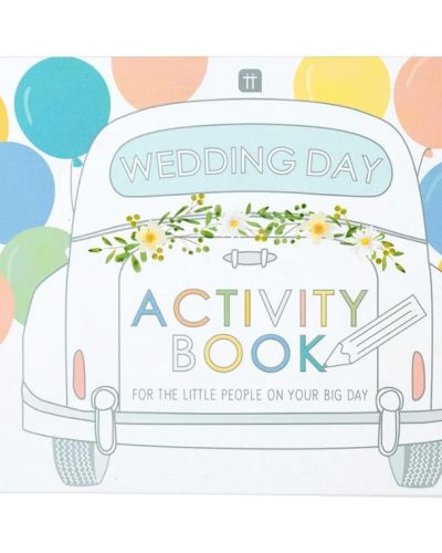Boho Bride Wedding Activity Book