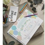 Boho Bride Wedding Activity Book