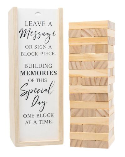 Wedding Signature Jumbling Tower