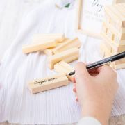 Wedding Signature Jumbling Tower