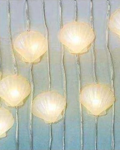 We Heart Mermaids Shell String Lights