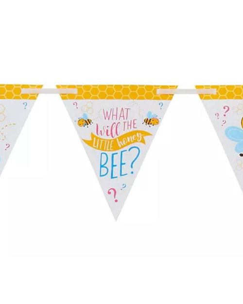 What Will It Bee? Pennant Banner