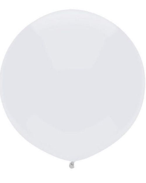 43cm Balloon – Bright White