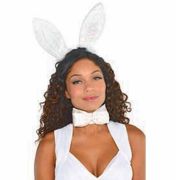 White Bunny Ears – Adult