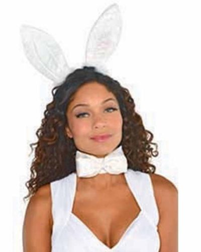White Bunny Ears – Adult