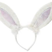 White Bunny Ears – Adult