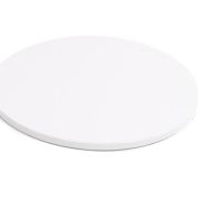 White Drum Cake Board – 10″