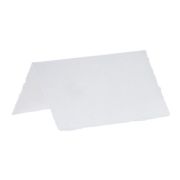 White Cotton Paper Wedding Place Cards 10pk
