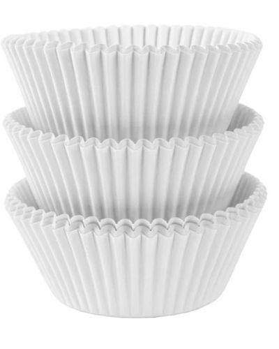 Cupcake Cases 75pk White
