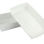 White Food Trays 8pk