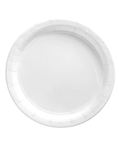 Lunch Plates 20pk – White